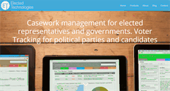 Desktop Screenshot of electedtechnologies.com